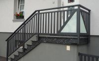 Installation d'une balustrade en aluminum