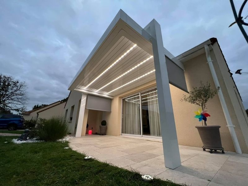 Solarys Installation Pergola Bioclimatique Dammarie Les  Lys 77